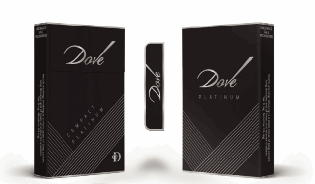 Сигареты Dove Platinum Compact  (Дав Платинум Компакт)