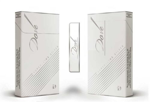 Купить оптом тонкие Dove Silver SuperSlims